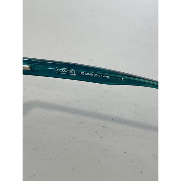 Coach HC 6040 Brooklyn Eyeglasses 5116 Dark Tortoise Teal Designer Frames Luxury - Picture 4 of 9